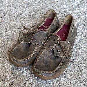 Twisted X moccasins